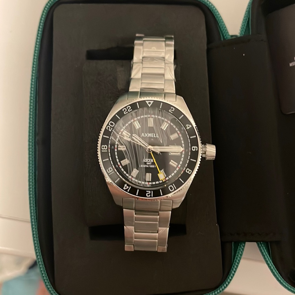 Axwell Ascent Bracelet Watch w/Date